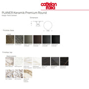 CATTELAN PLANER Keramik Premium Round Table - MyConcept Hong Kong