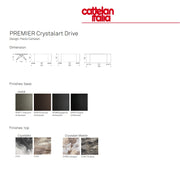 CATTELAN PREMIER Crystalart Drive Table