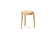 Pal stool - Light oiled oak / Cane mesh
