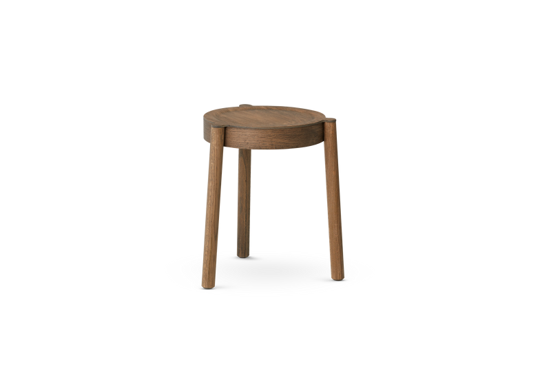 Pal stool - Smoked oak / Wood