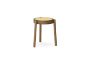 Pal stool - Smoked oak / Cane mesh
