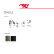 CATTELAN RIHANNA X Swivel Stool - MyConcept Hong Kong