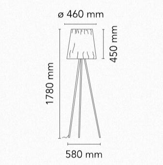 Flos Rosy Angelis Floor Lamp - MyConcept Hong Kong