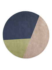 Row rug circular trio - Trio