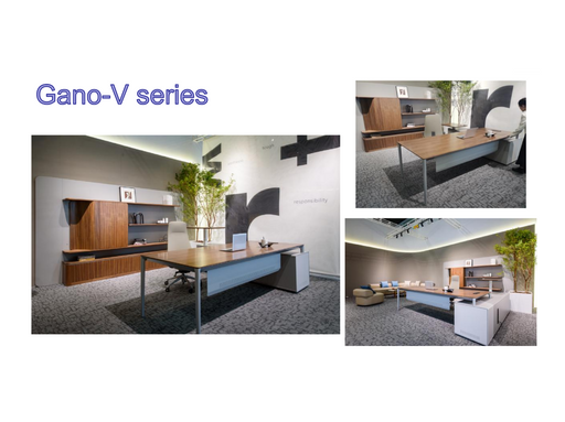 Sao Executive Desk - TMPS-U2634 Gano-V Series - MyConcept Hong Kong