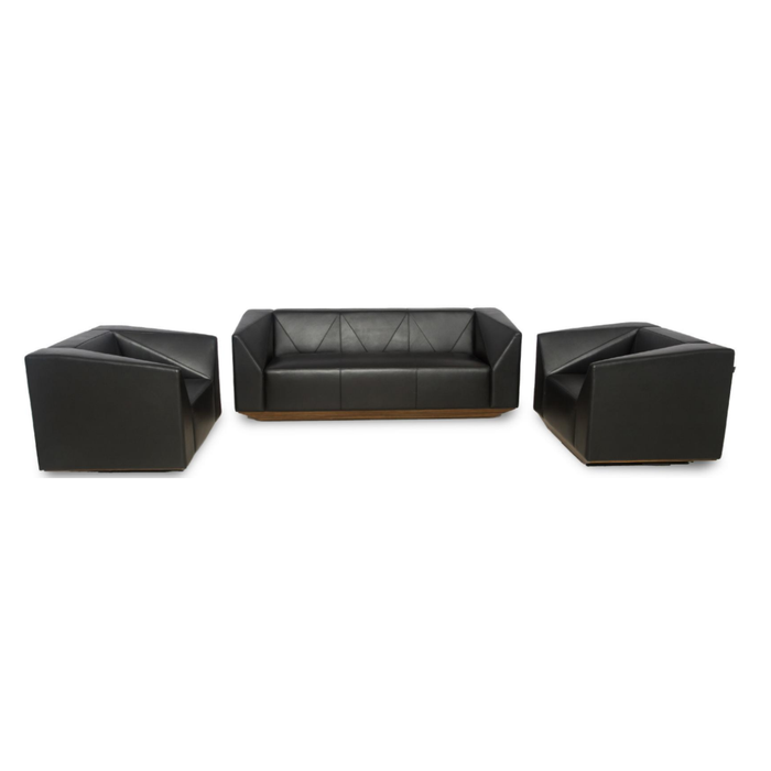 Sao Office Sofa - Diamond Black Series