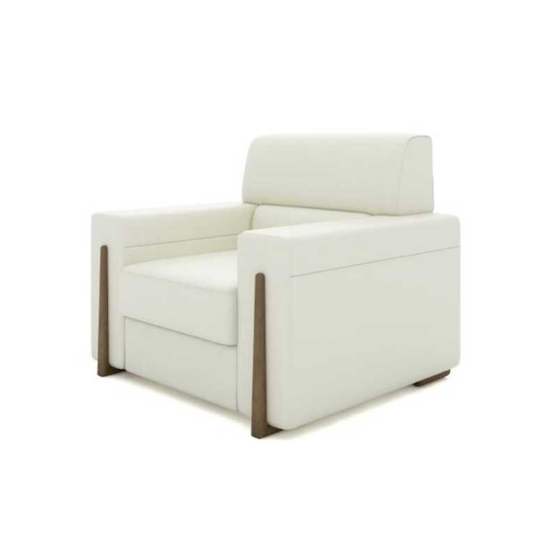 Sao Office Sofa - Botai Series wooden sides and base - MyConcept Hong Kong