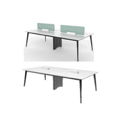 Sao Blan Workstation - XPFA-BLTA4 - 4seater face-to-face - MyConcept Hong Kong