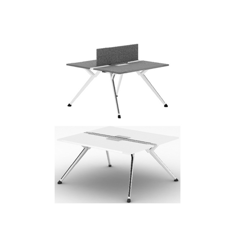 Sao LX-X Workstation - XPFA-LXT21 - 2seater face-to-face - MyConcept Hong Kong