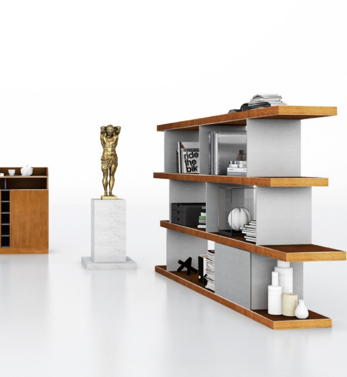 Sao Wooden Office Cabinet -  VECO Series - MyConcept Hong Kong