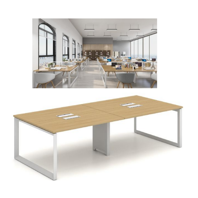 Sao Simai-O Workstation- X3AA-SMT19 - 6Seater Double Sides - MyConcept Hong Kong