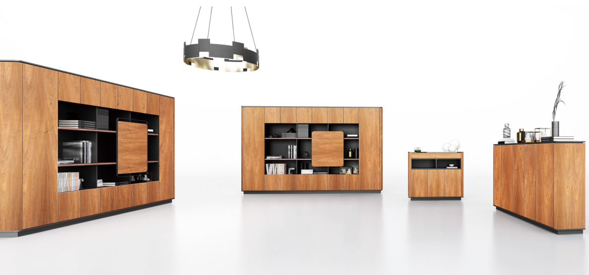 Sao Wooden Office Cabinet -  GRIDEN Series - MyConcept Hong Kong