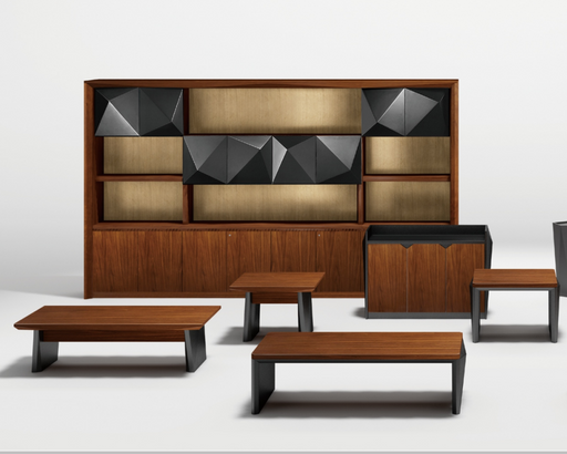 Sao Wooden Cabinet - DIAMOND BLACK Series - MyConcept Hong Kong