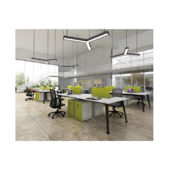 Sao Lindox Workstation - XPFA-LDT18 - 2Seater Face-to-Face - MyConcept Hong Kong