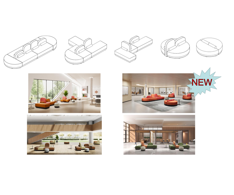 Sao - Backrest Sofa with One Cushions - MyConcept Hong Kong