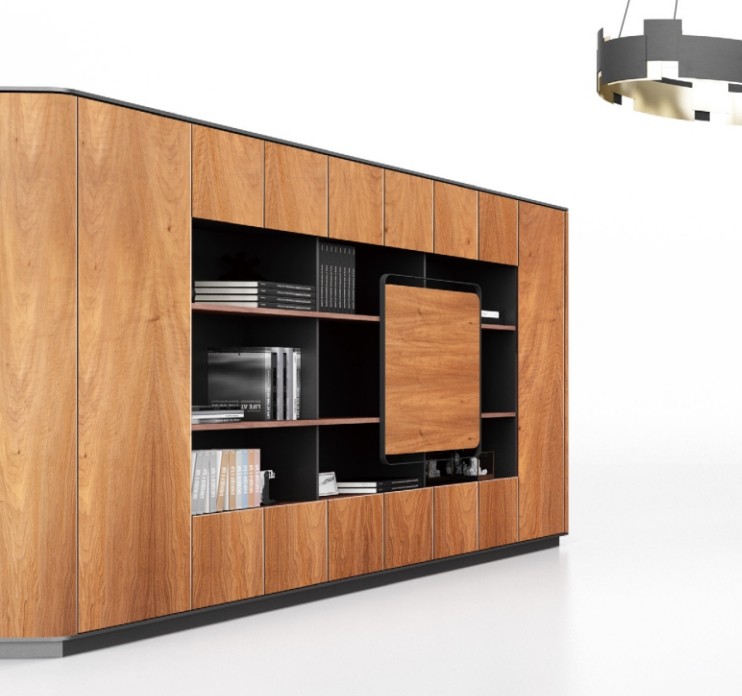 Sao Wooden Office Cabinet -  GRIDEN Series