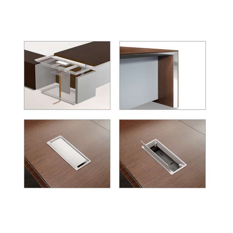 Sao Executive Desk - XMPW-BRT02 Bora Series - MyConcept Hong Kong
