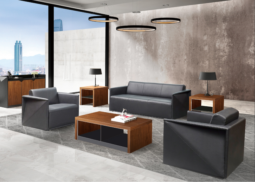 Sao Office Sofa - Diamond Black(SZPS) Series