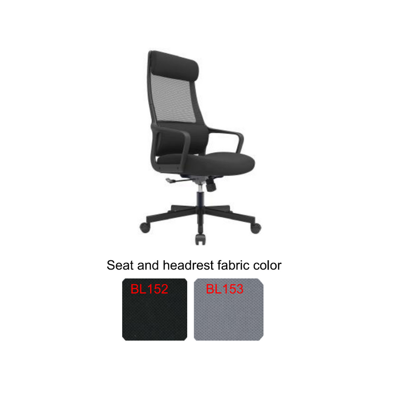 Sao Mesh Chair - YBUS-UE016 High Back - MyConcept Hong Kong