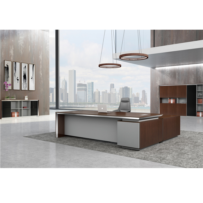 Sao Executive Desk - XMPW-BRT02 Bora Series - MyConcept Hong Kong