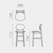 Outline Barstool - MyConcept Hong Kong