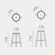 Dovetail Barstool - MyConcept Hong Kong