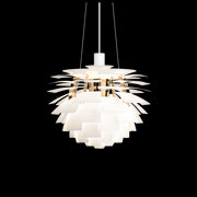 SOFT WHITE/BRASS METALLISED