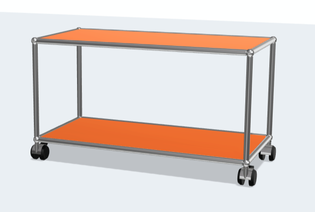 USM Haller Side Table with castors - MyConcept Hong Kong