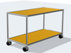 USM Haller Side Table with castors - MyConcept Hong Kong