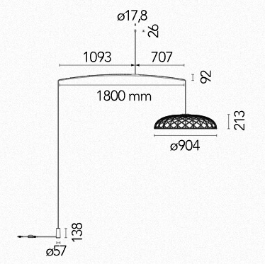 Flos Skynest Motion Floor Lamp - MyConcept Hong Kong
