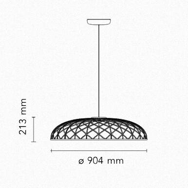 Flos Skynest Suspension Lamp - MyConcept Hong Kong