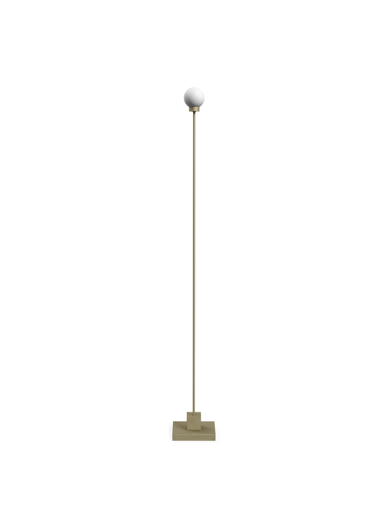 Snowball portable floor lamp - Grey beige