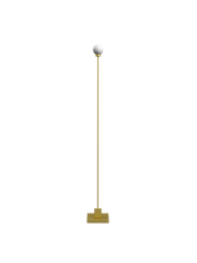 Snowball portable floor lamp - Brass