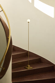 Snowball portable floor lamp
