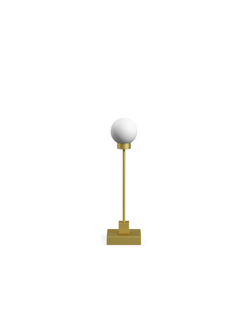 Snowball portable table lamp - Brass