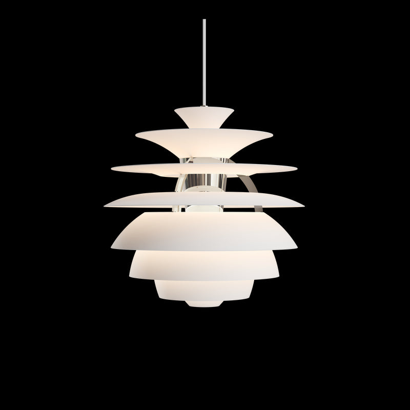 Soft White/High Lustre Chrome Plated