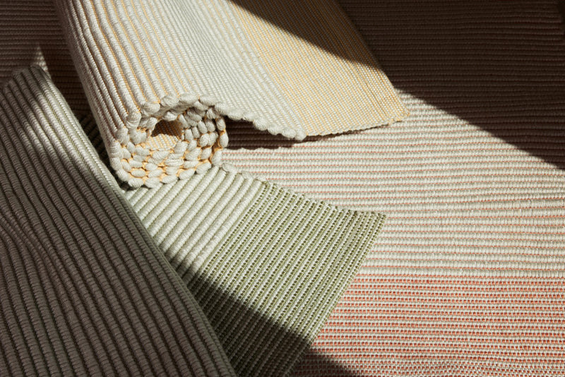 Spool rug and runner