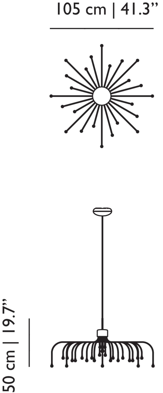 Starfall Suspension Light - MyConcept Hong Kong