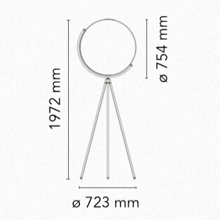 Flos Superloon Floor Lamp - MyConcept Hong Kong
