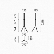Flos Superwire Floor Lamp - MyConcept Hong Kong