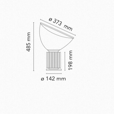 Flos Taccia Small Table Lamps - MyConcept Hong Kong