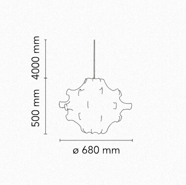Flos Taraxacum 1 Suspension Lamp - MyConcept Hong Kong