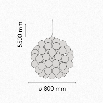 Flos Taraxacum 88 Suspension Lamp - MyConcept Hong Kong