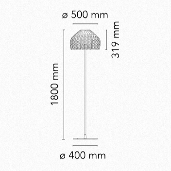 Flos Tatou Floor Lamp - MyConcept Hong Kong