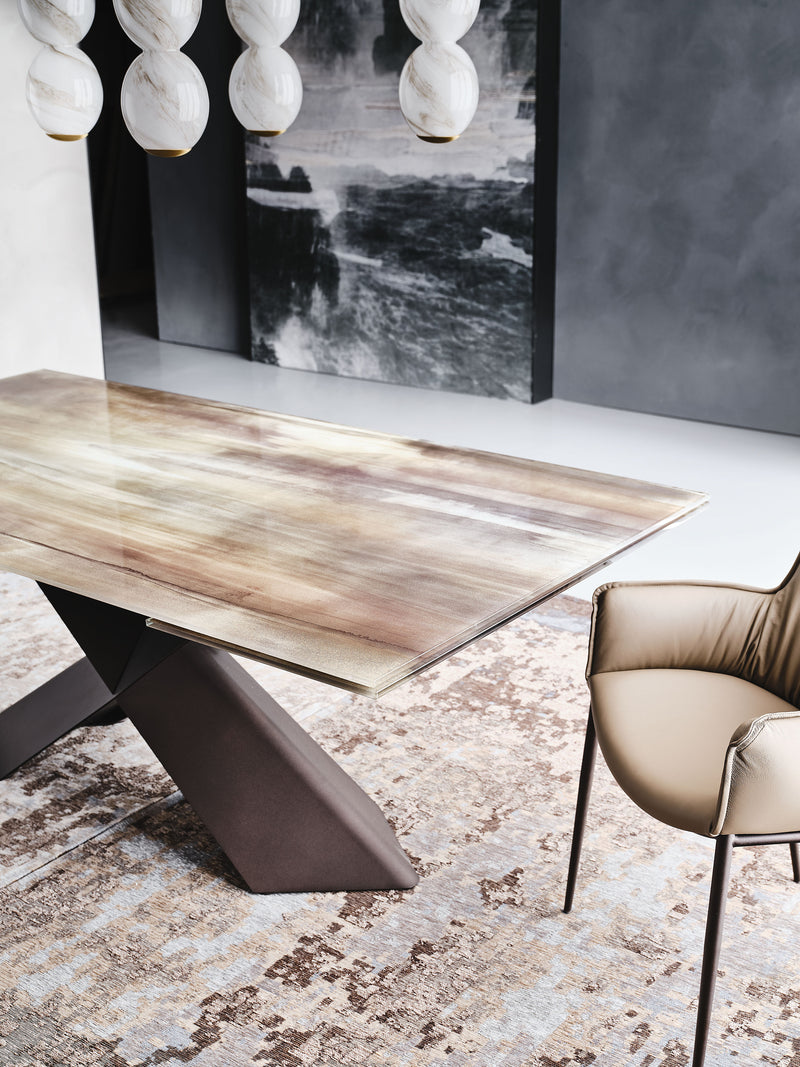 TYRON Crystalart Drive Table