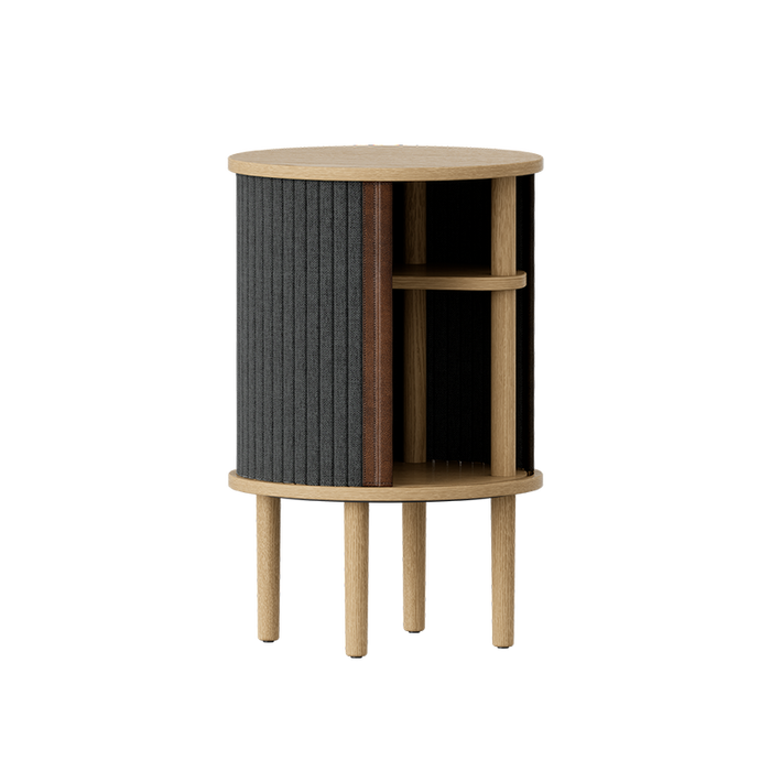 Audacious Side Table With Recycled Textile