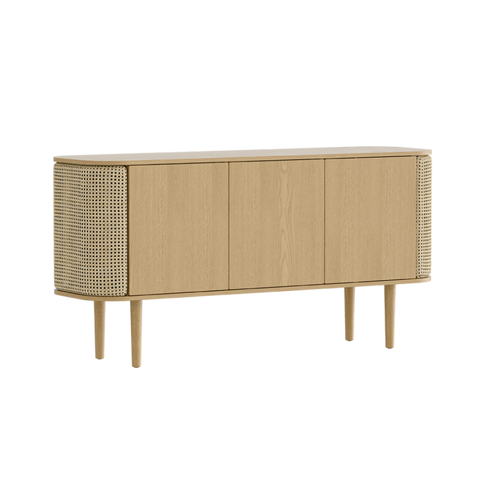 Treasures 3 Door Cabinet with Recycled Textile - MyConcept Hong Kong