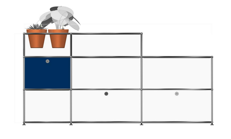USM Haller shelving with plants storage MY2 - MyConcept Hong Kong
