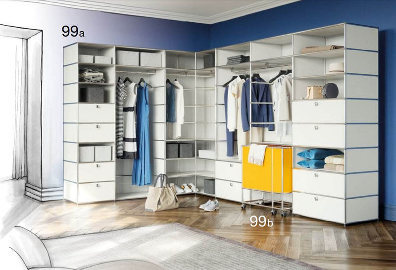 USM Haller 衣櫃 and Trolley - 99