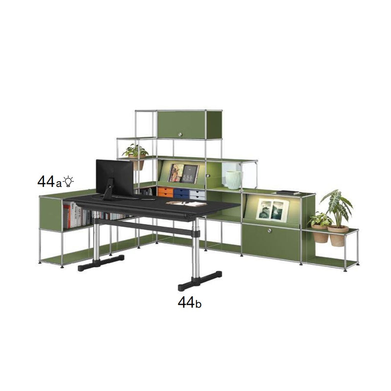 USM Home Office Haller Shelving and Kitos M Desk - MyConcept Hong Kong